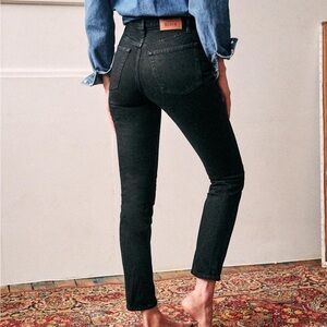 Sézane Le Brut Black Denim Jeans